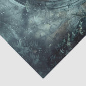 Fantasy Horror Dracula Kasteel Vampier Vleermuizen Tissuepapier (Detail)