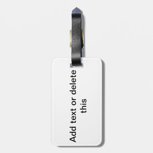 Fantasy Horse Bagagelabel (Achterkant verticaal)