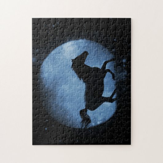 Fantasy Horse en Moon Legpuzzel (Verticaal)