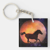 Fantasy Horse en Moon Sleutelhanger (Voorkant)
