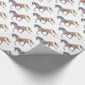 Fantasy Horse Giftwrap Cadeaupapier (Hoek)