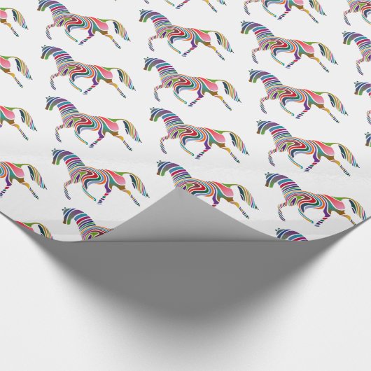 Fantasy Horse Giftwrap Cadeaupapier (Hoek)