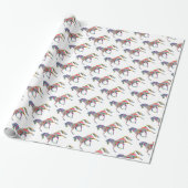 Fantasy Horse Giftwrap Cadeaupapier (Uitgerold)
