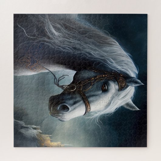 Fantasy Horse Jigzaag Puzzle Legpuzzel (Horizontaal)