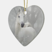 Fantasy Horse Keramisch Ornament (Links)