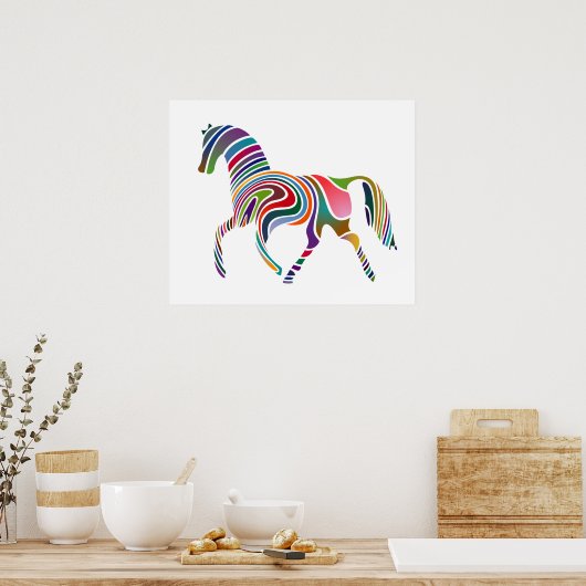 Fantasy Horse Poster (Keuken)