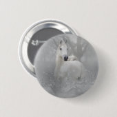 Fantasy Horse Ronde Button 5,7 Cm (Voorkant /achterkant)