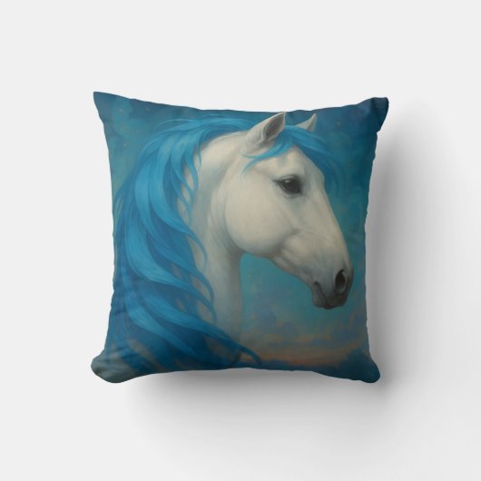 Fantasy Horse throw cushion Kussen (Voorkant)