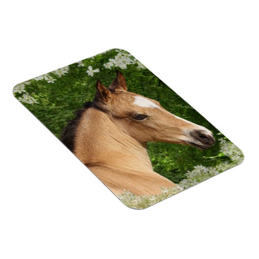 Fantasy Horses: Bloemen Magneet (Rechterzijde)
