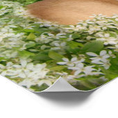 Fantasy Horses: Bloemen Poster (Hoek)