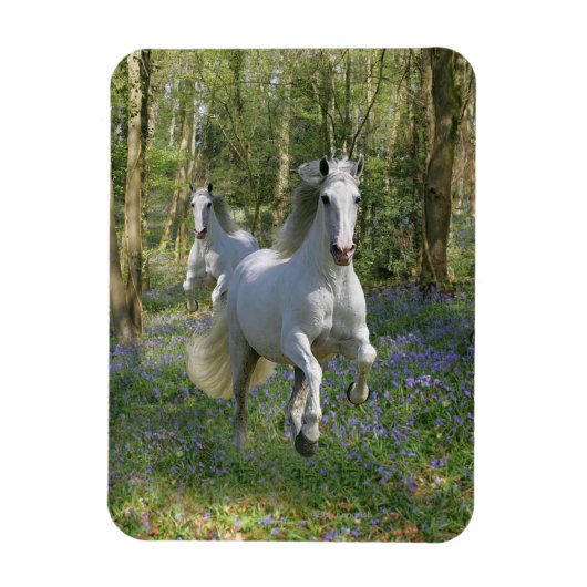 Fantasy Horses: Bluebell Wood Magneet (Verticaal)
