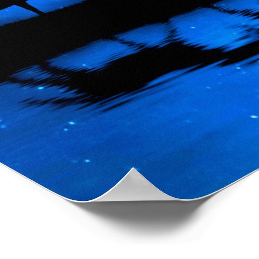 Fantasy Horses met Aanpassing Poster (Hoek)