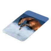 Fantasy Horses: Selle Francais en Zee Magneet (Linkerzijde)