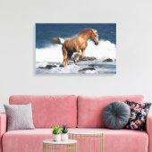 Fantasy Horses: Summer Splash Canvas Afdruk (Insitu (Woonkamer))