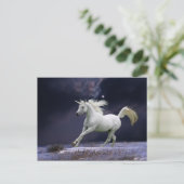 Fantasy Horses: Unicorn Briefkaart (Staand voorkant)