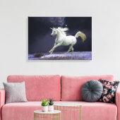 Fantasy Horses: Unicorn Canvas Afdruk (Insitu (Woonkamer))