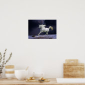 Fantasy Horses: Unicorn Poster (Keuken)