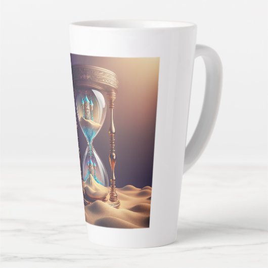 Fantasy Hourglass Latte Mok (Rechterhoek)