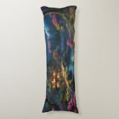 Fantasy Huis en Tuin Lichaamskussen (Voorkant Verticaal)