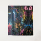 Fantasy Huis en Tuin Wandkleed (Voorkant)