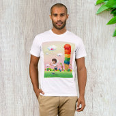 Fantasy Ice Cream Cone met Happy Running Boy T-shirt
