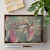 Fantasy Illustration  Alice Bunny Decoupage Tissuepapier (Geschenk)