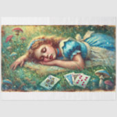  Fantasy Illustration Alice Dream Decoupage Tissuepapier (Voorkant)