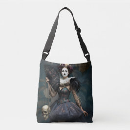 fantasy illustration crossbody tas