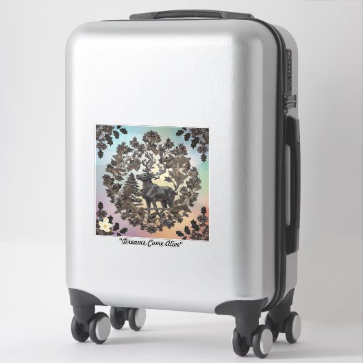 "Fantasy Illustrators" Sticker (Koffer)