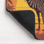 Fantasy Image of Skeleton Riding Striped Camel Muismat (Hoek)
