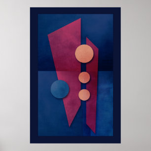 "Fantasy in G Major" Abstracte kunst Poster