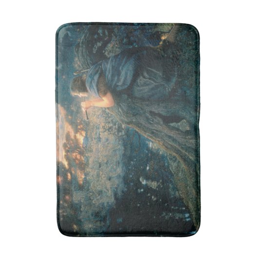 Fantasy in Twilight (door Edward Robert Hughes) Badmat (Voorkant Verticaal)