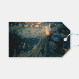 Fantasy in Twilight (door Edward Robert Hughes) Cadeaulabel