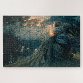 Fantasy in Twilight (door Edward Robert Hughes) Legpuzzel