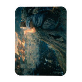 Fantasy in Twilight (door Edward Robert Hughes) Magneet (Verticaal)