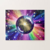 Fantasy Indigo Bursting van Sphere Radiant Energy Legpuzzel (Horizontaal)