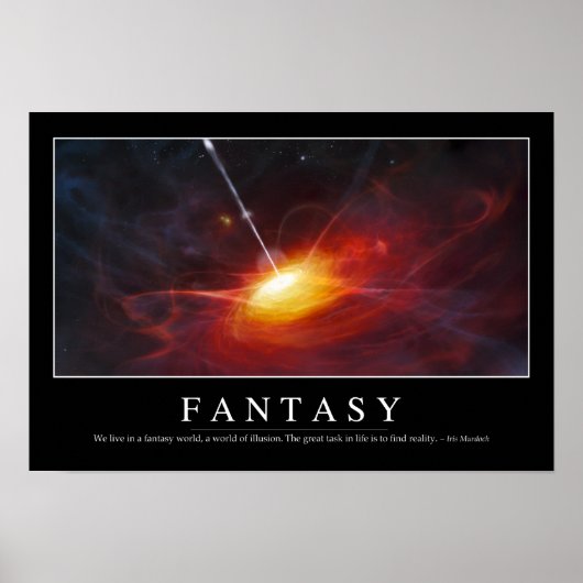 Fantasy: Inspirerend prijsopgave Poster (Voorkant)
