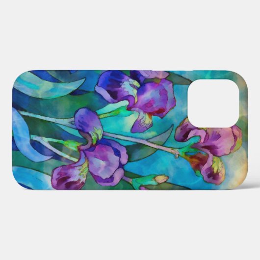 Fantasy Irises Case-Mate iPhone Case (Achterkant (horizontaal))