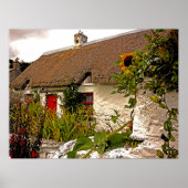 Fantasy Irish cottage Poster (Voorkant)