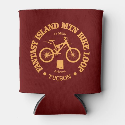 Fantasy Island MTB Loop (fietsen) Blikjeskoeler (Voorkant)