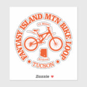 Fantasy Island MTB Loop (fietsen) Sticker (Vel)