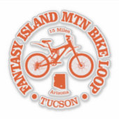 Fantasy Island MTB Loop (fietsen) Sticker (Voorkant)