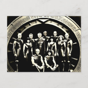 Fantasy jaren '20 Foto Thule Society Homeworld SG- Briefkaart