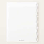 Fantasy Jazz Blues Muzikanten Muziek Kunst Planner (Achterkant)