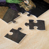 Fantasy Jazz Musicians Kunst Grote puzzel (Zijkant)