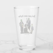 Fantasy Jazz Musicians Music Art Drink Glass Glas (Achterkant)