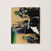 Fantasy Jazz Musicians Small Art Jigzaag Puzzle Legpuzzel (Verticaal)