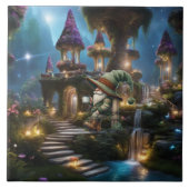 Fantasy Kabouterwereld Tegeltje (Voorkant)