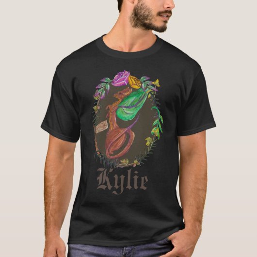 Fantasy kale kangaroo - schattige kangoeroe t-shirt (Voorkant)