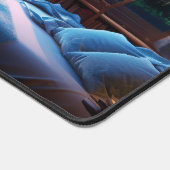 Fantasy kamer in de nachtelijke Desk Mat (Hoek)